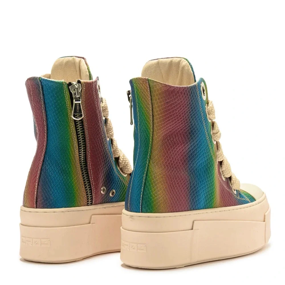 - CRISTIAN ZEROTRE CHROMETEMP CALIPSO 600 RAINBOW LEATHER New